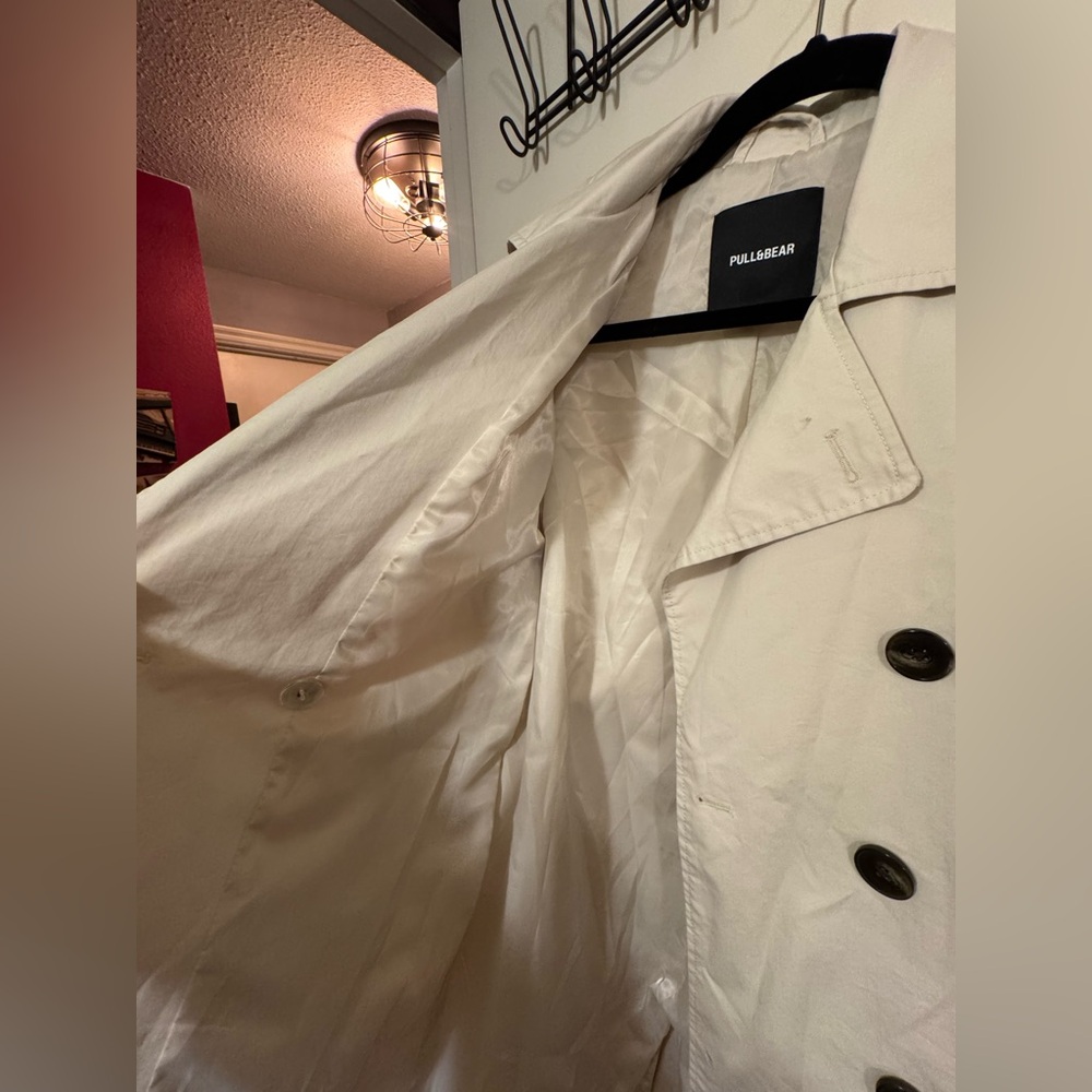 Pull&Bear trench coat // EUC // XS - Picture 7 of 8